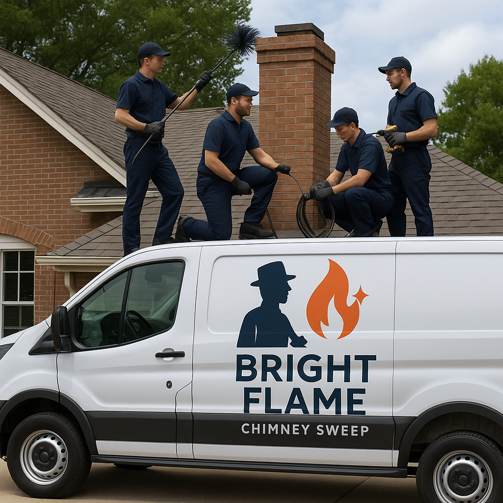Bright Flame Chimney Sweep 2